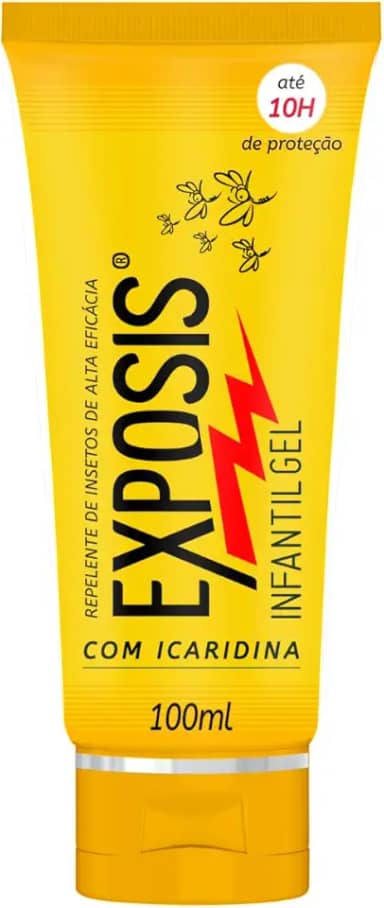 Exposis Infantil, Repelente Icaridina, Gel 100ml