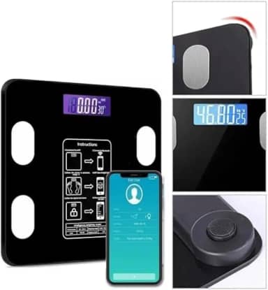 BALANÇA DE BIOIMPEDÂNCIA ELETRÔNICA DIGITAL 180KG CORPORAL DOMÉSTICA ALTA PRECISÃO