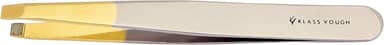 Klass Vough Pinça Reta Ponta Dourada Profissional
