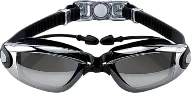 Óculos de Natação Unissex Antiembaçante com Lentes Espelhadas – Proteção UV com Proteção Auricular