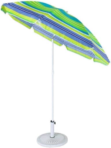 Guarda-Sol de Praia Caribe 180cm – Sombrinha Praiana com Proteção Solar, Leve, Dobrável e Resistente ao Vento