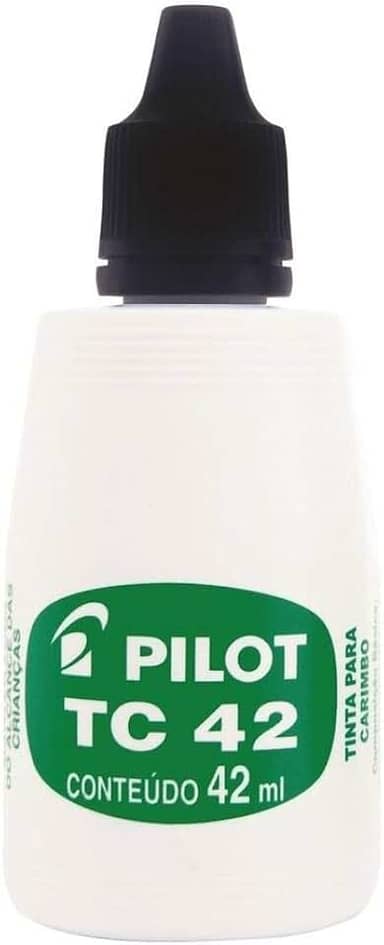 Tinta para Carimbo TC42 preta 42ml Pilot