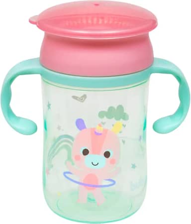 Copo De Treinamento 360° Bubazoo Unicornio, 300ml, Buba