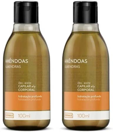 Óleo Corporal e Capilar de Amêndoas 100ml Farmax • 2 unidades