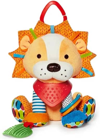 Pelúcia com Chocalho e Mordedor (COM CERTIFICAÇÃO INMETRO) (Leão)