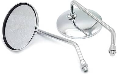 Retrovisor Moto, Retrovisor Moto Esportivo, Aço Cromado