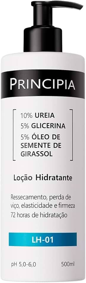 PRINCIPIA, Loção Hidratante Corporal 10% Ureia LH-01 com 500ml