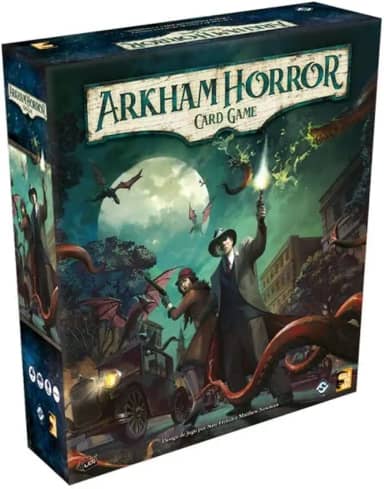 Galápagos, Arkham Horror: Card Game (Edição Revisada), Jogo de Tabuleiro para Gamers, 1-4 jogadores, 60-120 minutos por partida