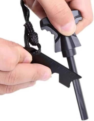 Pederneira Maciça De Magnésio Camping, Pesca Acendedor Fogo