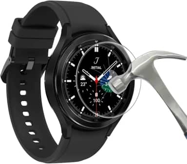 Película de Vidro Temperado para Galaxy Watch 4 Classic 46mm Galaxy Watch 46mm Galaxy Watch 3 45mm R840 R845 R800 R805 R890 R895