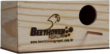 Ninho para Pássaro Passarinho Calopsita em Madeira