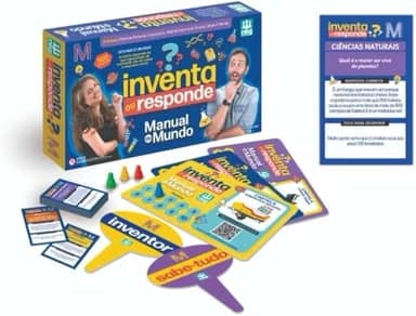 Jogo Inventa ou responde - Manual do mundo
