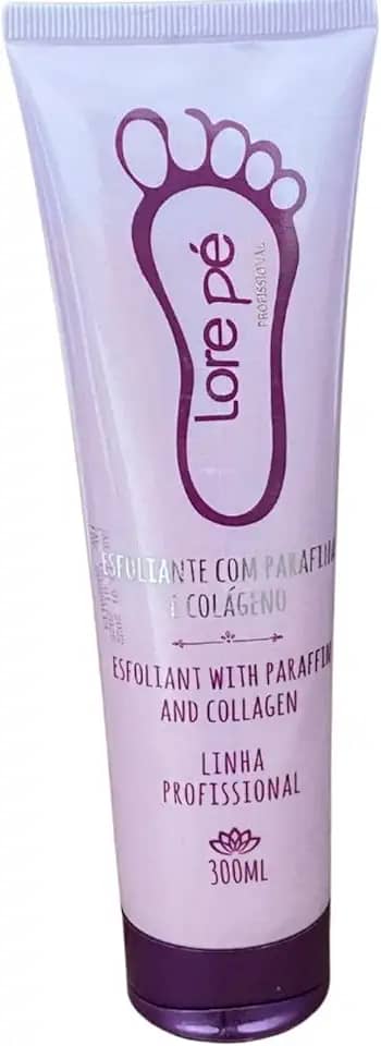 ESFOLIANTE COM PARAFINA E COLÁGENO SPA DOS PÉS 300ml - LORE PÉ