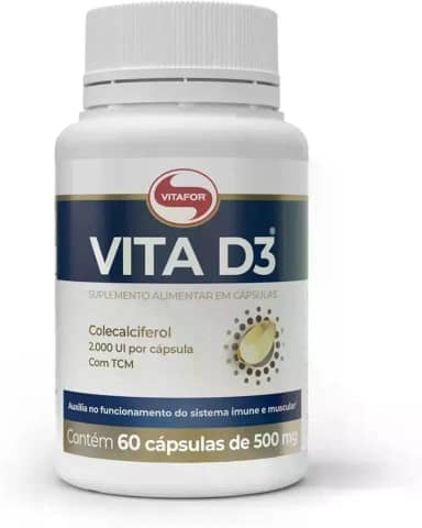 Vitafor - Vita D3 - 60 Cápsulas