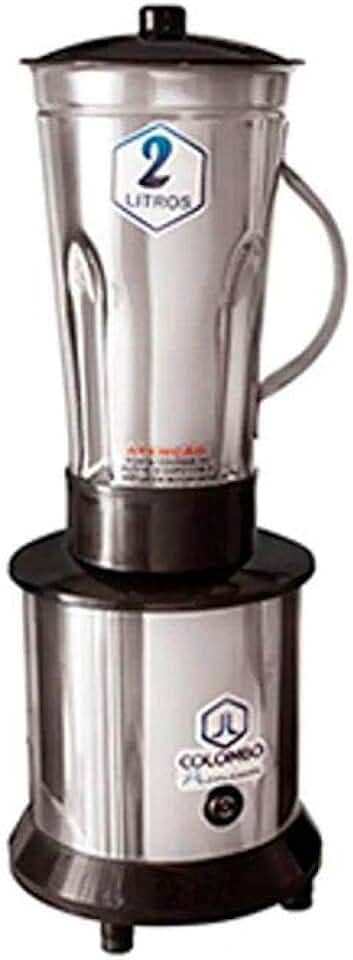 liquidificador industrial 2 litros baixa rotação bivolt - jl colombo