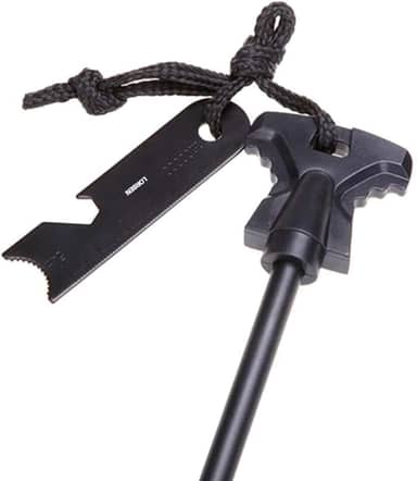 Pederneira Sobrevivência Lorben Magnésio Camping Acendedor de Fogo Abridor Garrafa