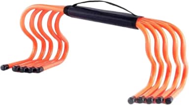 Conjunto de 5 Barreiras para Treinamento de Agilidade, Obstáculos, Barreiras de Velocidade Multiuso de 15 Cm, Equipamento de Treinamento para Condicio