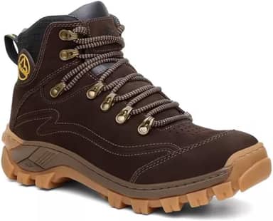 Bota Adventure Para Trilha Palmilha Gel Colorado Café