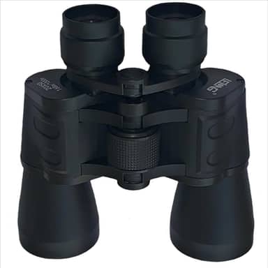 Binóculo Profissional 20x50 Preto - Visão Nítida de Longo Alcance com Prisma Bak-4, Foco Preciso Ajuste de Dioptria, Kit Completo para Observação de Aves, Trilhas e Natureza