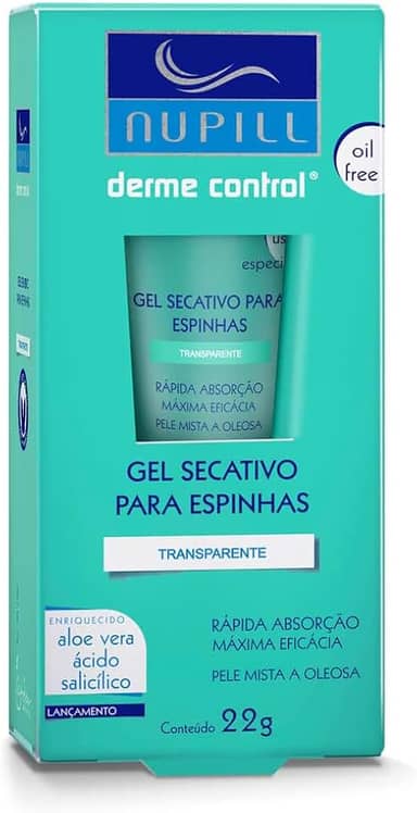 Nupill Gel Secativo Espinha 22G Verde
