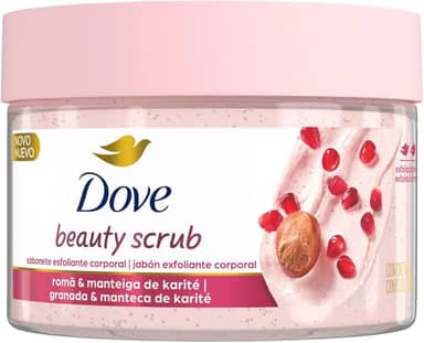 Dove Beauty Scrub Esfoliante Corporal de Romã e Manteiga de Karité 280g