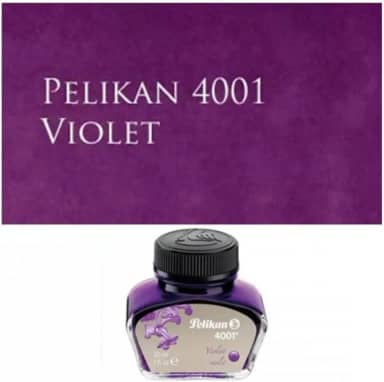 Tinta para Caneta Tinteiro Pelikan 4001 Pelikan, Violeta, 30ml