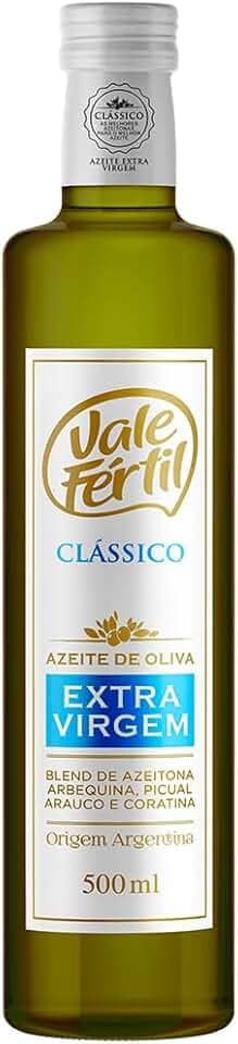 Azeite de Oliva Extra Virgem Vale Fértil Vidro 500ml