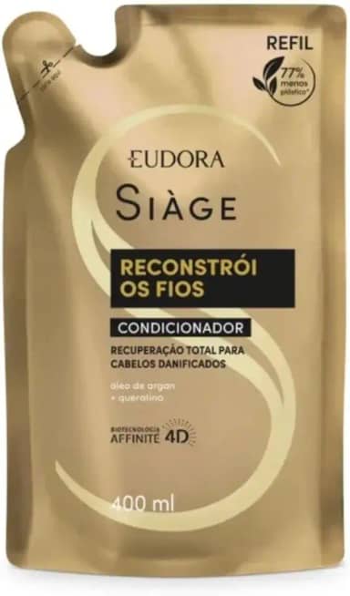 CONDICIONADOR REFIL RECONSTRÓI OS FIOS 400ML TRATAMENTO ANTIQUEBRA
