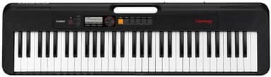Teclado Musical Casio CT-S195 61 teclas, 400 timbres e 48 notas de polifonia - Bivolt