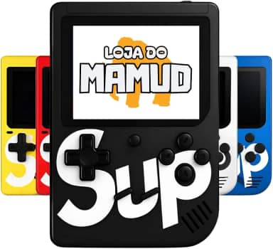 Mini Video Game Retrô Recarregavel com 400 Jogos Clássicos