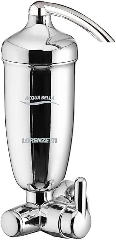 Purificador de Água com Registro Acqua Bella, Lorenzetti, 7411814, Cromado, Pequeno