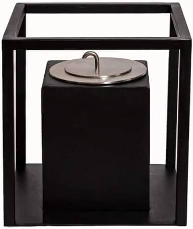 Lareira Ecológica a álcool ou etanol c/queimador redondo de 15cm