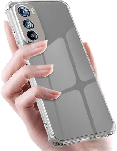 Capa Case Protetora Anti Impacto Celular TPU Compatível Motorola Moto G52/G82 Transparente Premium