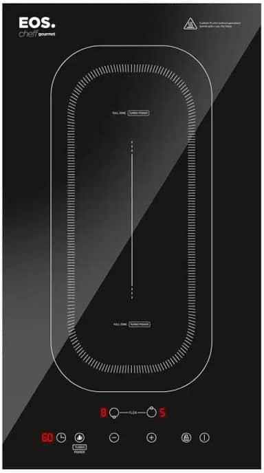 Cooktop de Indução 2 Bocas Eos Freezone 3500w Eci02epf 220v