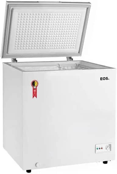 Freezer e Conservador Horizontal EOS 142 Litros EcoGelo EFH150X 110V