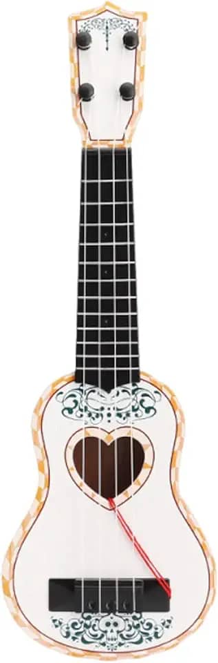 menolana Ukulele infantil de 17 polegadas, brinquedo educativo para o desenvolvimento musical, instrumento musical para festas, indicado para crianças a partir