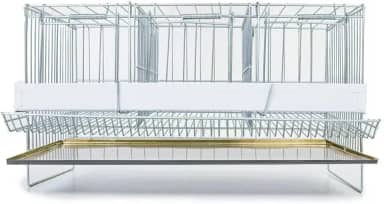 Gaiolas Para Codorna Pequena Poedeira Chapa Coletora