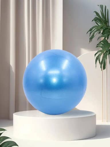 Bola de lacrosse de massagem para músculos doloridos, ombros, pescoço, costas, pé, corpo, tecido profundo, ponto de gatilho, nós musculares, ioga e liberação miofascial (azul)