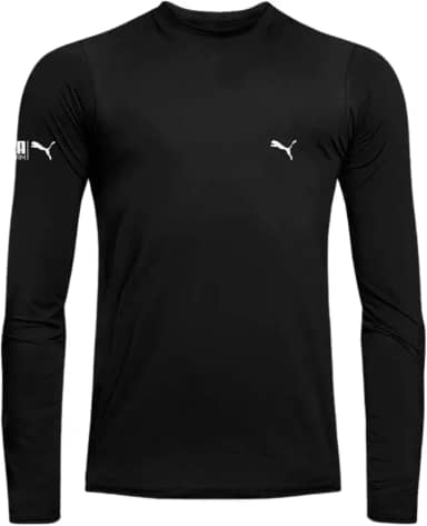 Camiseta Térmica Puma Manga Longa Segunda Pele Masculina Academia Proteção UV 50+ Fio LYCRA®