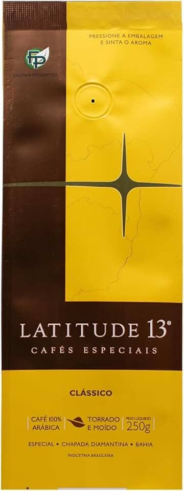 Latitude 13 Café Clássico Torrado E Moído 250G