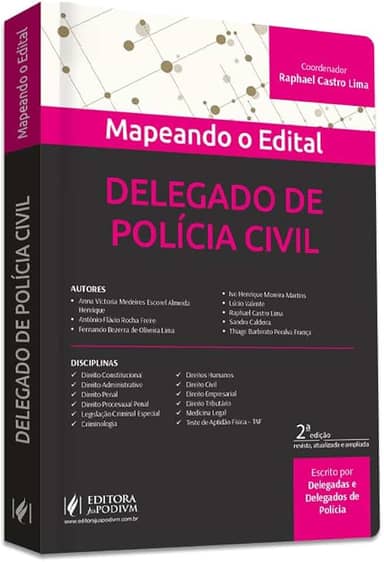Mapeando o Edital - Delegado de Polícia Civil (2024)