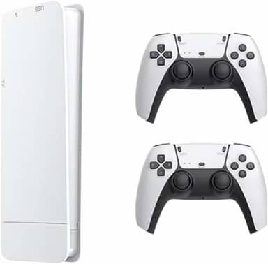 Game Stick M15 PRO 4K – Console de Jogos Retrô com 20.000 Jogos na Memória + 2 Controles Sem Fio – Diversão para Crianças e Família