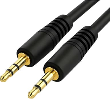 Cabo P2 Auxiliar de Áudio 1,5m – Resistente, Som Nítido e Compatível com Celulares, Tablets, Notebooks e Caixas de Som Premium