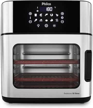 Air Fryer Philco 16L 4 em 1 Painel Digital PAF16A 220V