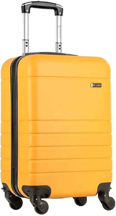 Mala de Viagem Bordo com Rodas 360º Essencial 2 - Amarelo - Sestini