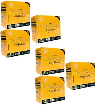 Genérico Kit 6 Caixas Chá de Camomila Orgânica Campo Verde 10g
