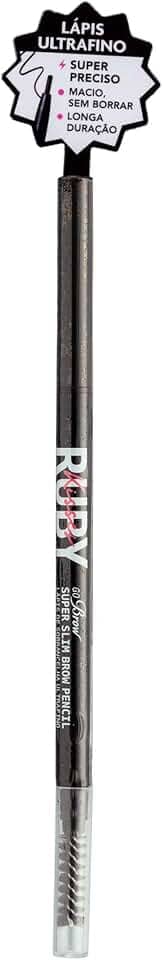 Ruby Kisses - Lápis Ultrafino para Sobrancelha Go Brow Black Brown