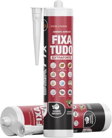 Cola Fixa Tudo Monta Isopor Telha Rodapé Mdf Sanca Espuma