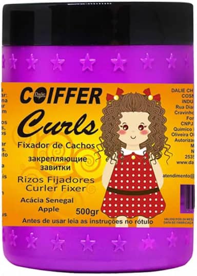 Fixador De Cachos Coiffer No Poo E Low Poo 500g
