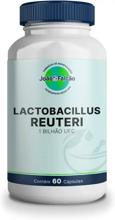 Lactobacillus Reuteri 1Bilhão UFC - 60 Cápsulas Gastrorresistentes